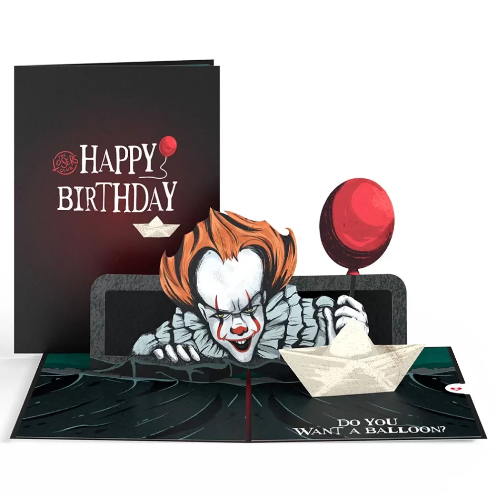 Lovepop Greeting Cards | Birthday | IT Pennywise™ Birthday Pop-Up Card