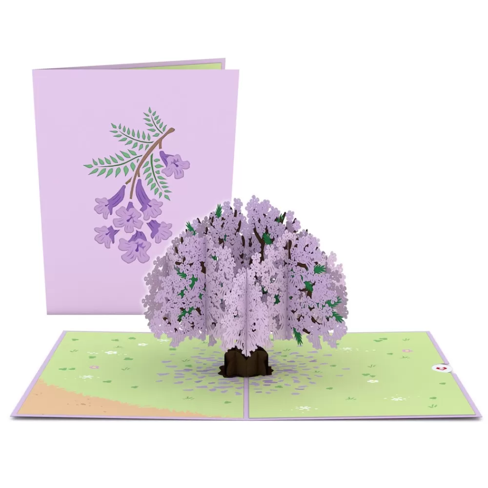 Lovepop Greeting Cards | Birthday | Jacaranda Tree Pop-Up Card