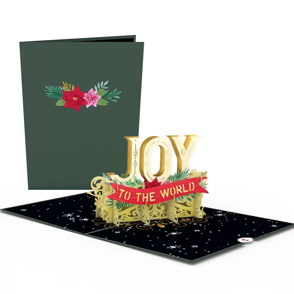 Lovepop Christmas 12/25 | Joy to the World Pop-Up Card