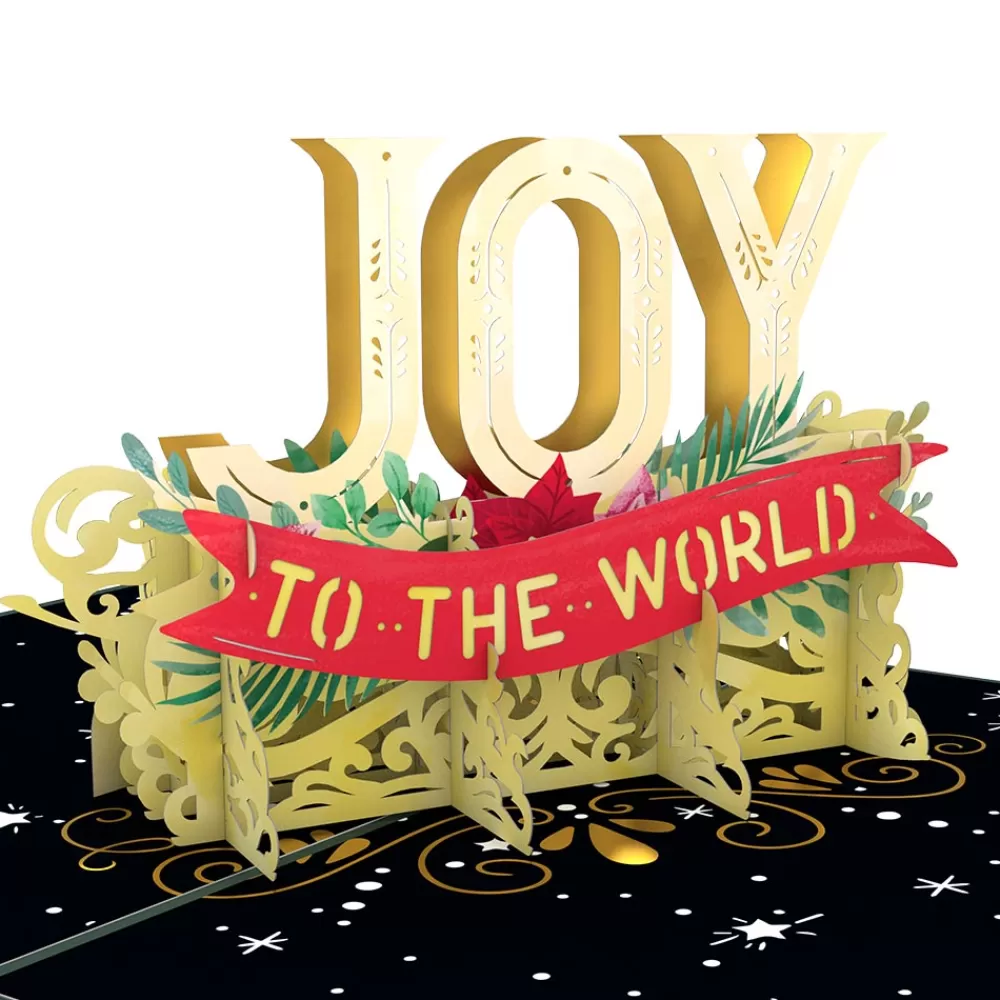 Lovepop Christmas 12/25 | Joy to the World Pop-Up Card