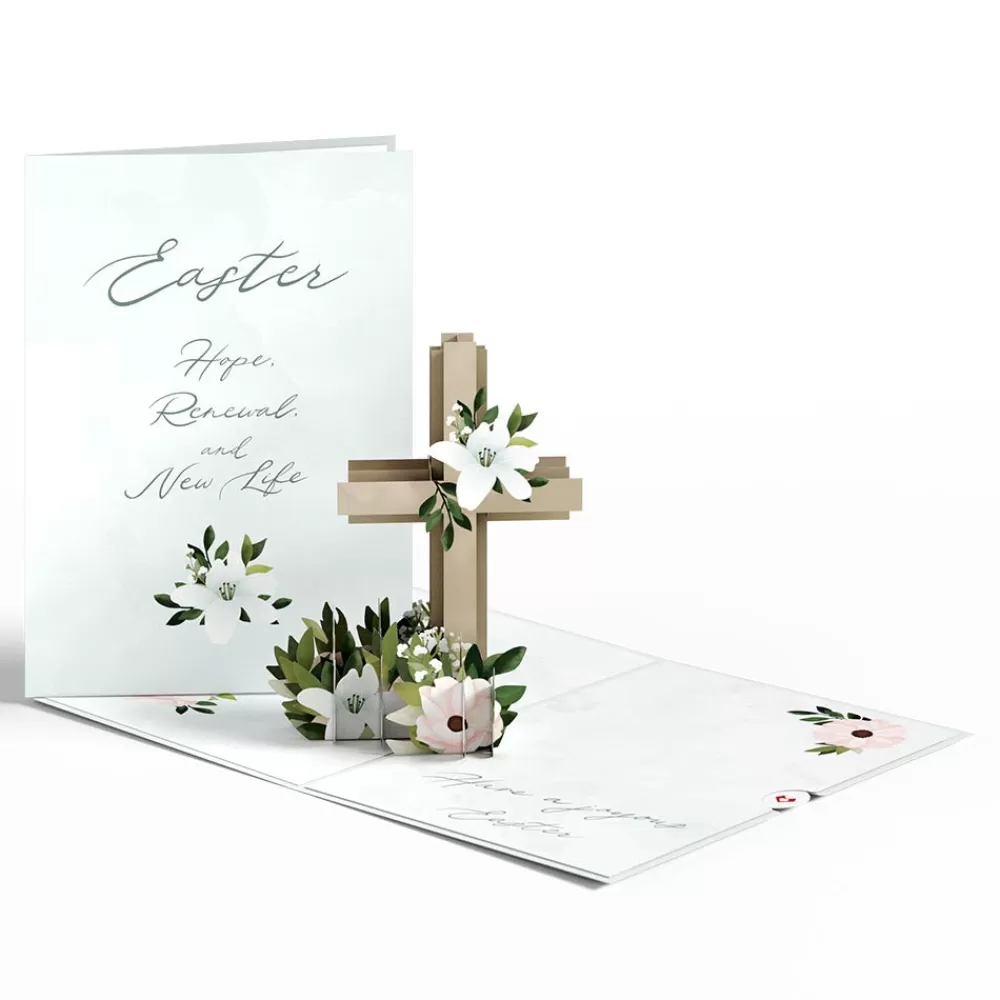 Lovepop Greeting Cards | Religious | Joyous Easter Cross Pop-Up Card