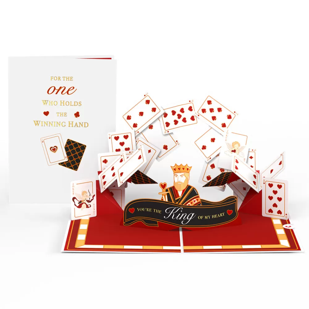 Lovepop Anniversary | Valentine'S Day 2/14 | King of My Heart Pop-Up Card