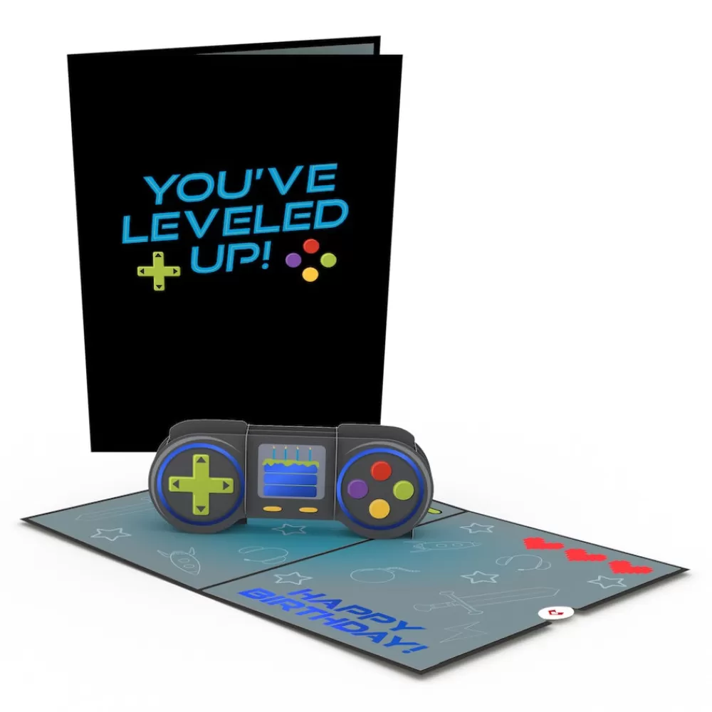 Lovepop Greeting Cards | Birthday | Leveled Up Gamer Birthday Pop-Up Card