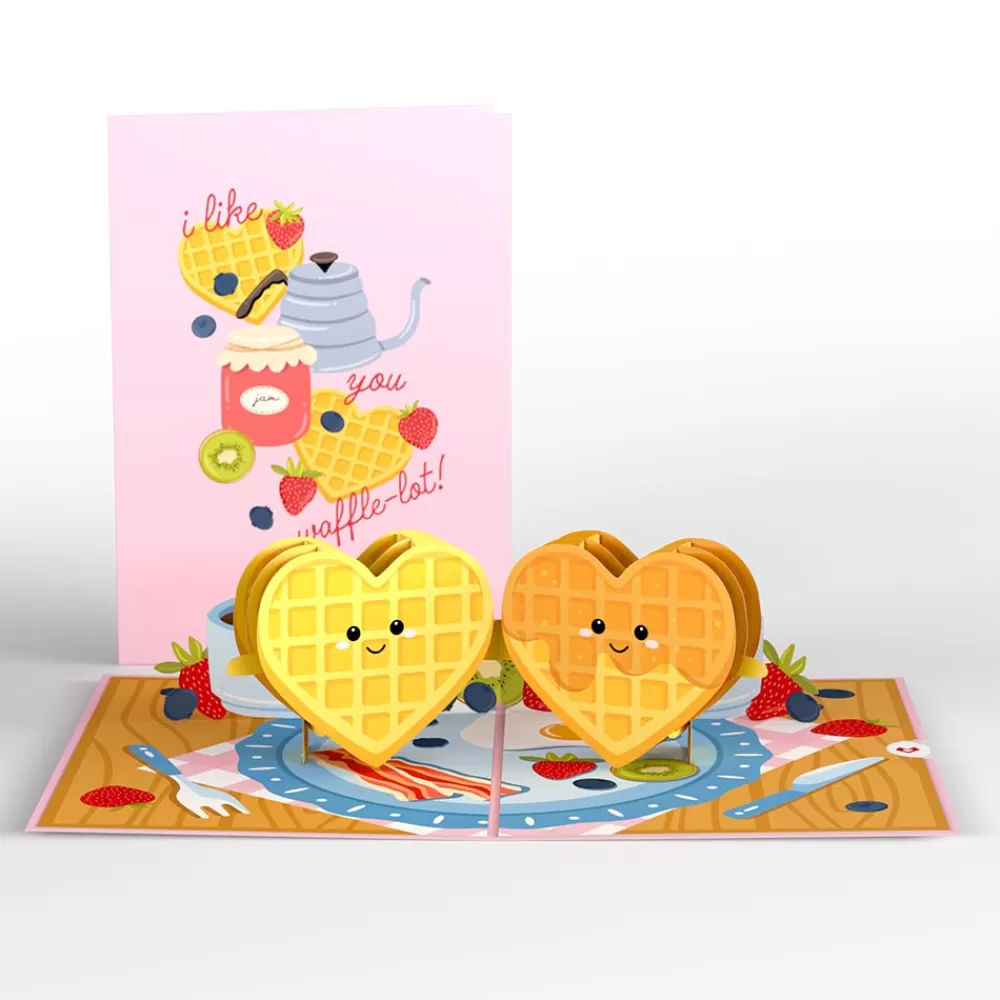 Lovepop Greeting Cards | Anniversary | Like You a Waffle-Lot Pop-Up Card