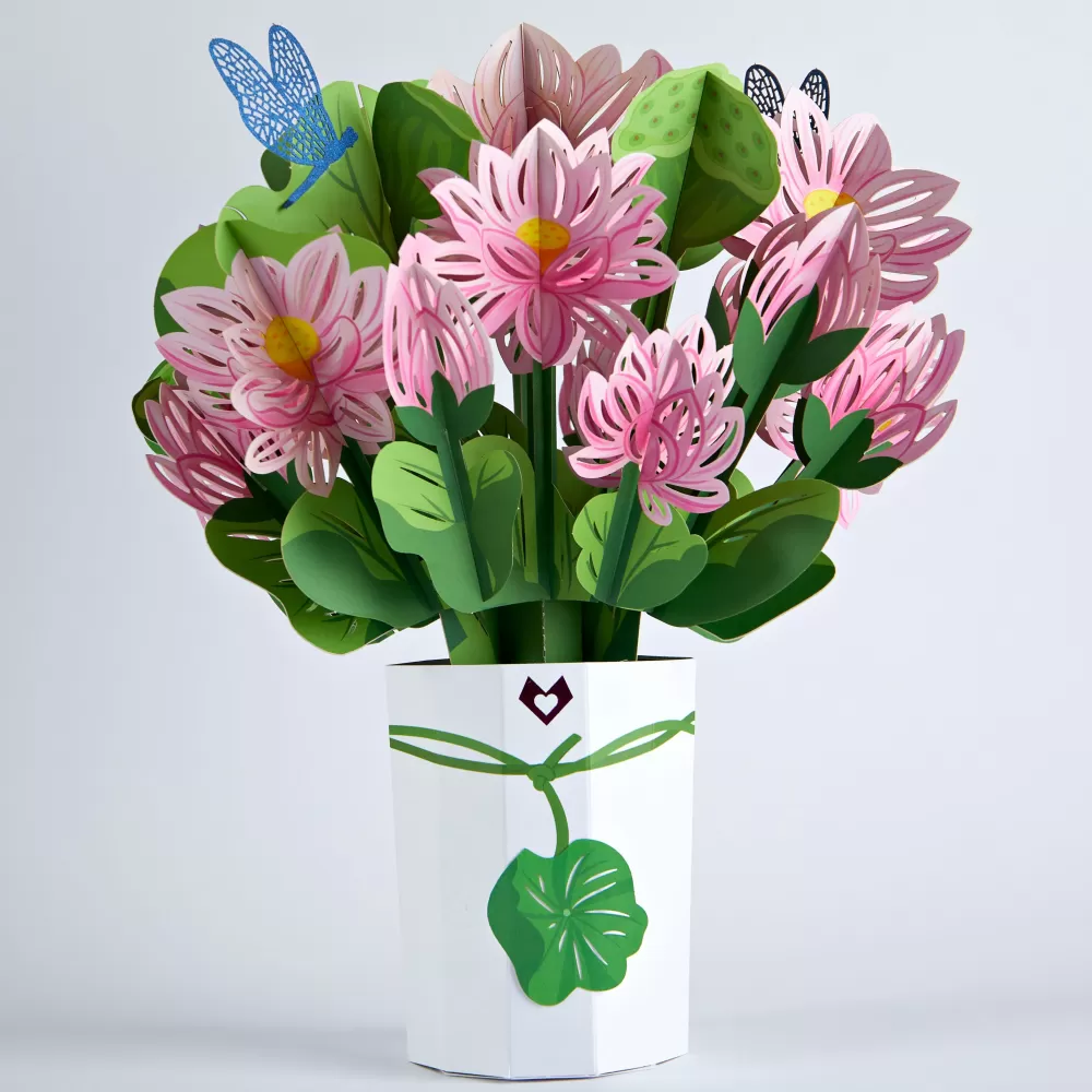 Lovepop Pop-Up Bouquets | Congratulations | Lotus Bouquet