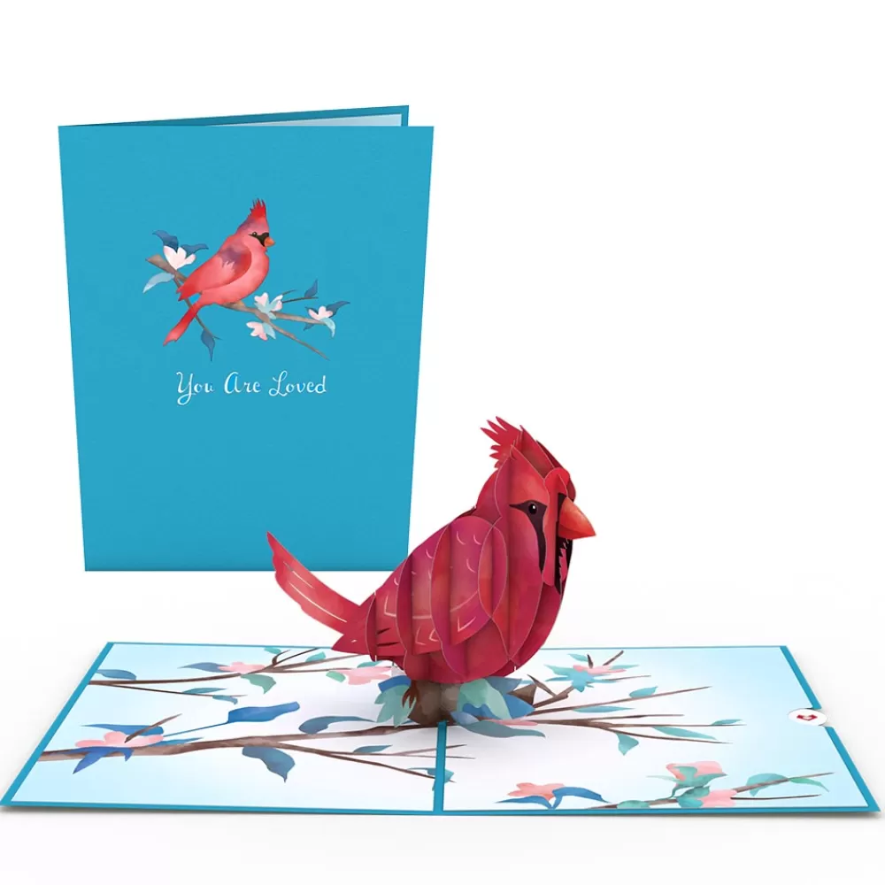 Lovepop Greeting Cards | Anniversary | Love Cardinal Pop-Up Card