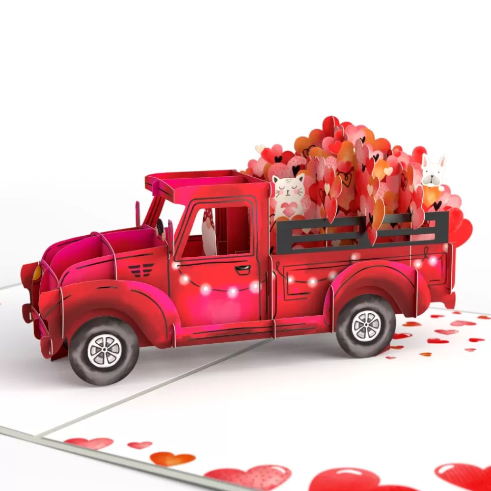 Lovepop Valentine'S Day 2/14 | Kids | Love Delivery Truck Pop-Up Card