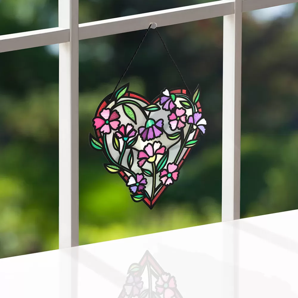 Lovepop Suncatcher Cards | Valentine'S Day 2/14 | Love Grows Heart Suncatcher Card