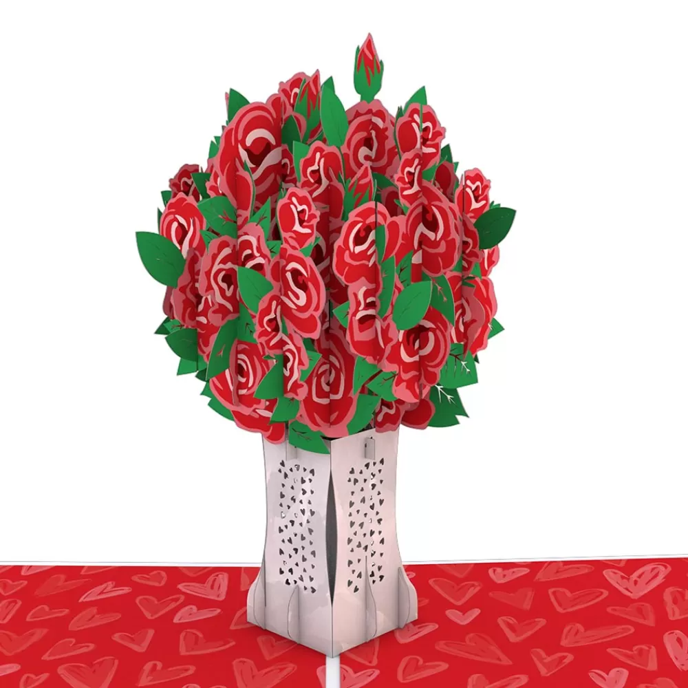 Lovepop Greeting Cards | Anniversary | Love Rose Arrangement Pop-Up Card