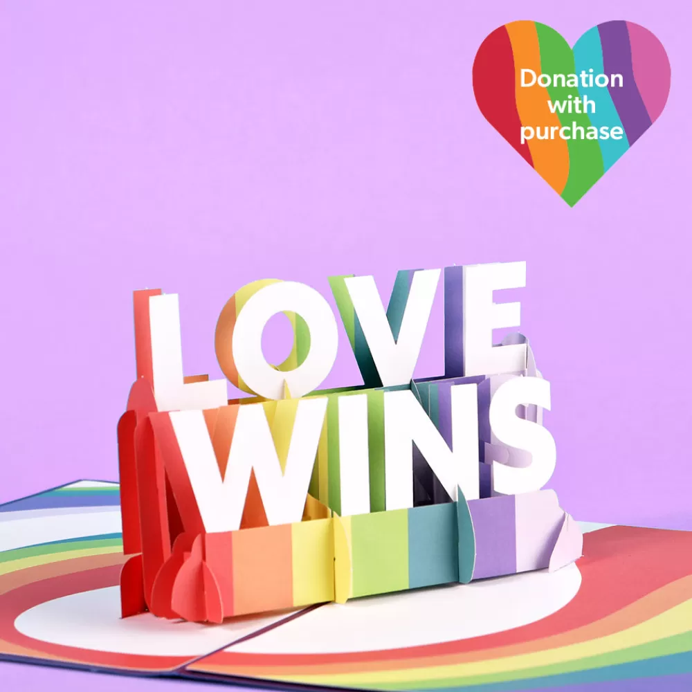 Lovepop Lgbtq+ | Love Wins Pop-Up Card