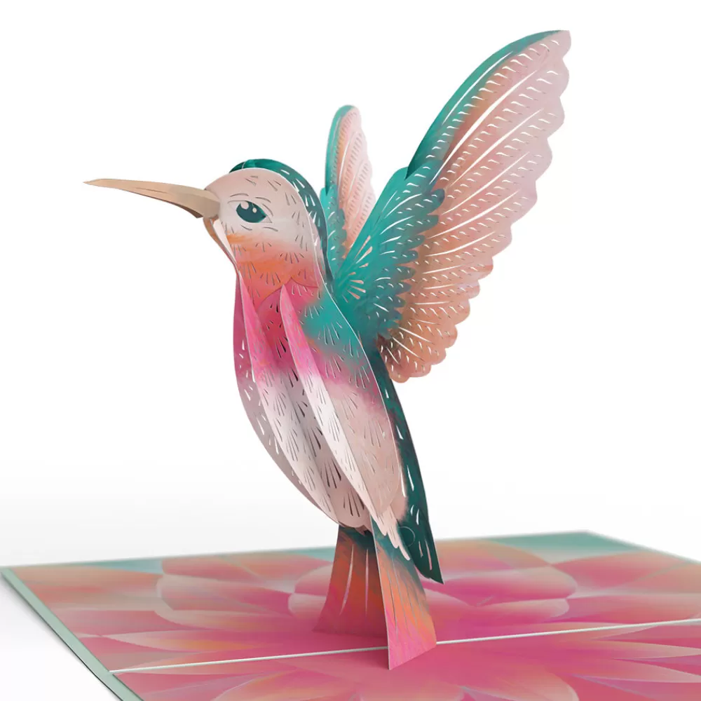 Lovepop Greeting Cards | Anniversary | Lovely Hummingbird Pop-Up Card