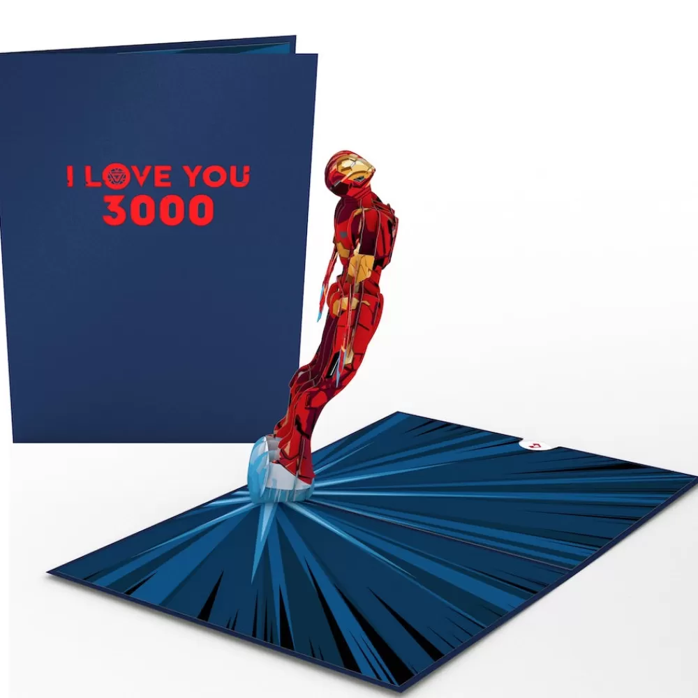 Lovepop Anniversary | Valentine'S Day 2/14 | Marvel Iron Man I Love You 3000 Pop-Up Card