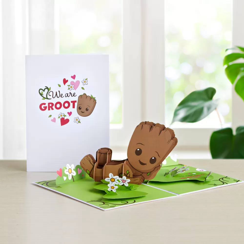 Lovepop Valentine'S Day 2/14 | Kids | Marvel Studios' I Am Groot Valentine Pop-Up Card