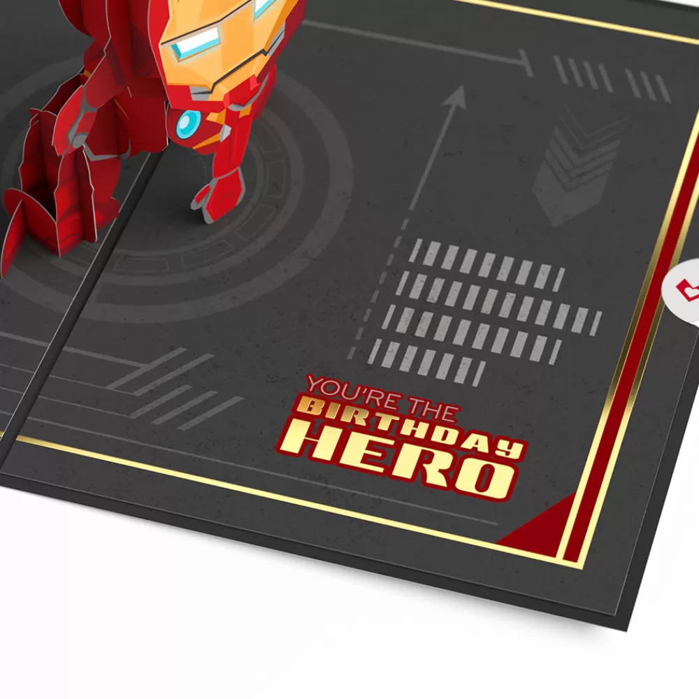 Lovepop Birthday | Marvel | Marvel’s Avengers Iron Man Birthday Pop-Up Card