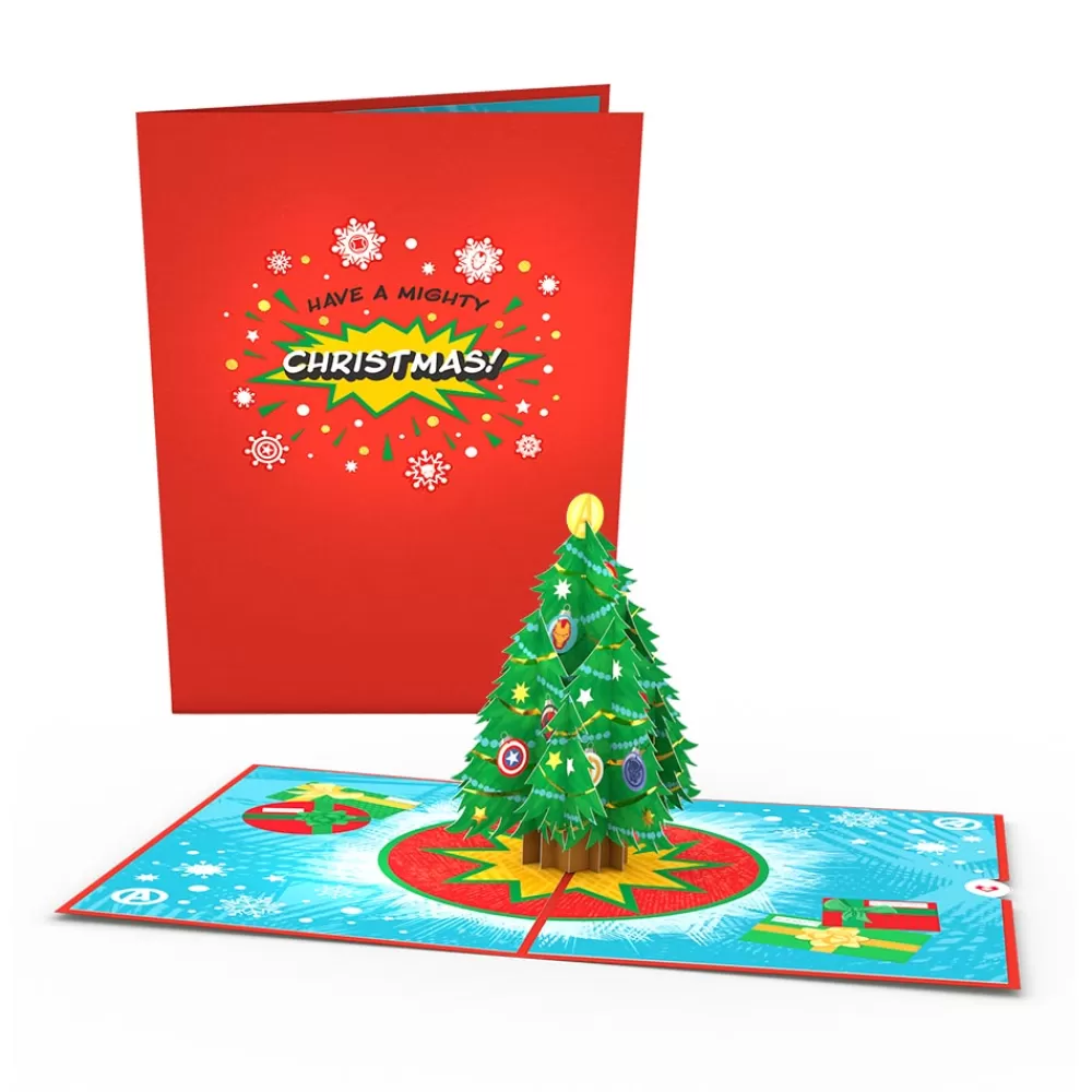 Lovepop Greeting Cards | Christmas 12/25 | Marvel's Avengers Mighty Christmas Pop-Up Card