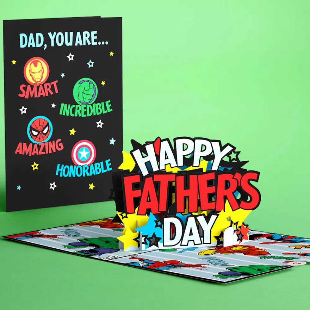 Lovepop Father'S Day 6/15 | Dad | Marvel's Avengers Super-Hero Father's Day Pop-Up Card