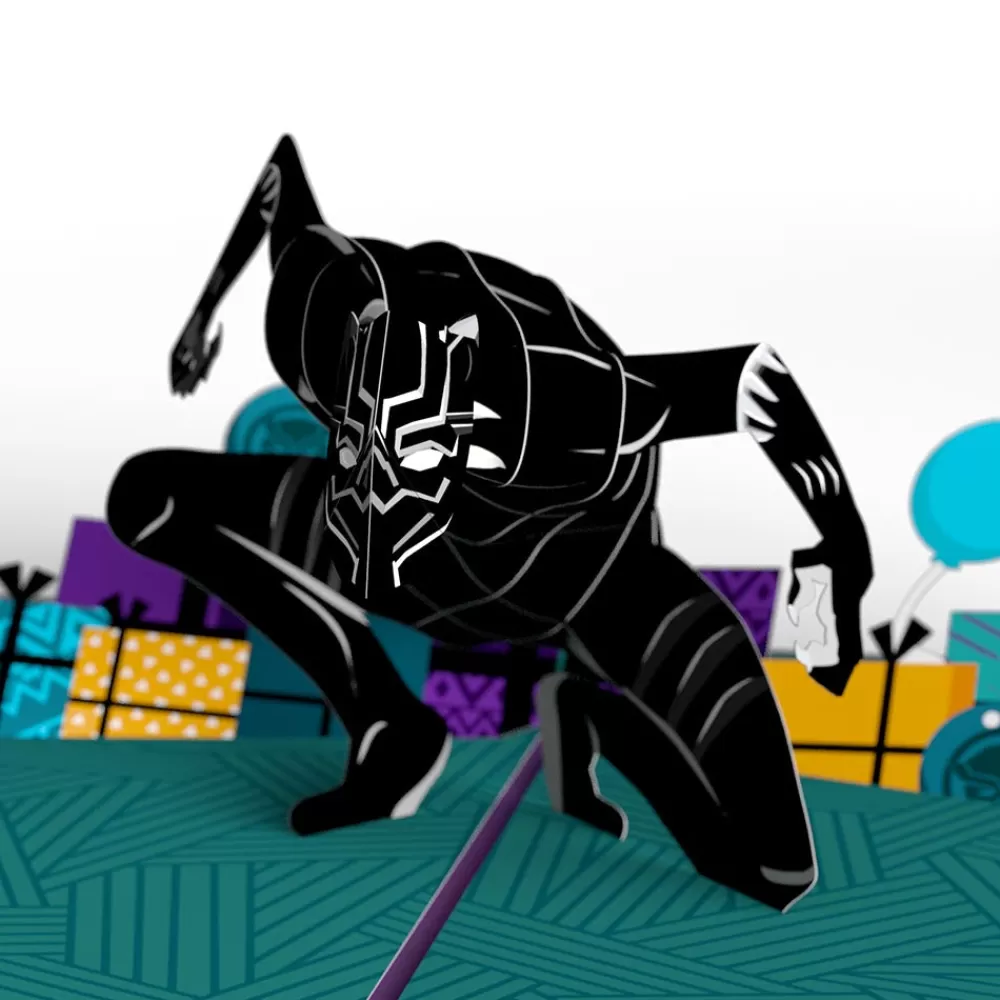 Lovepop Birthday | Marvel | Marvel's Black Panther Birthday Legend Pop-Up Card