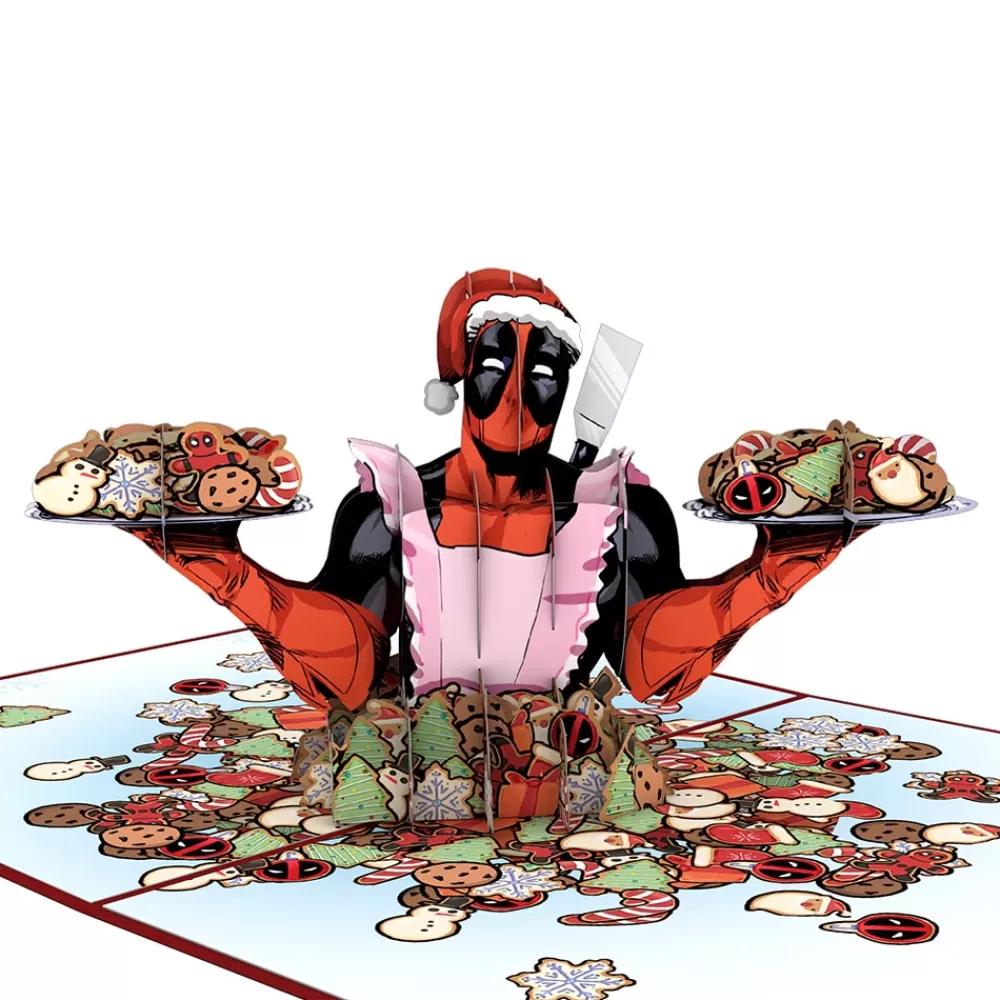 Lovepop Greeting Cards | Christmas 12/25 | Marvel's Deadpool: Merry Whatever Pop-Up Card