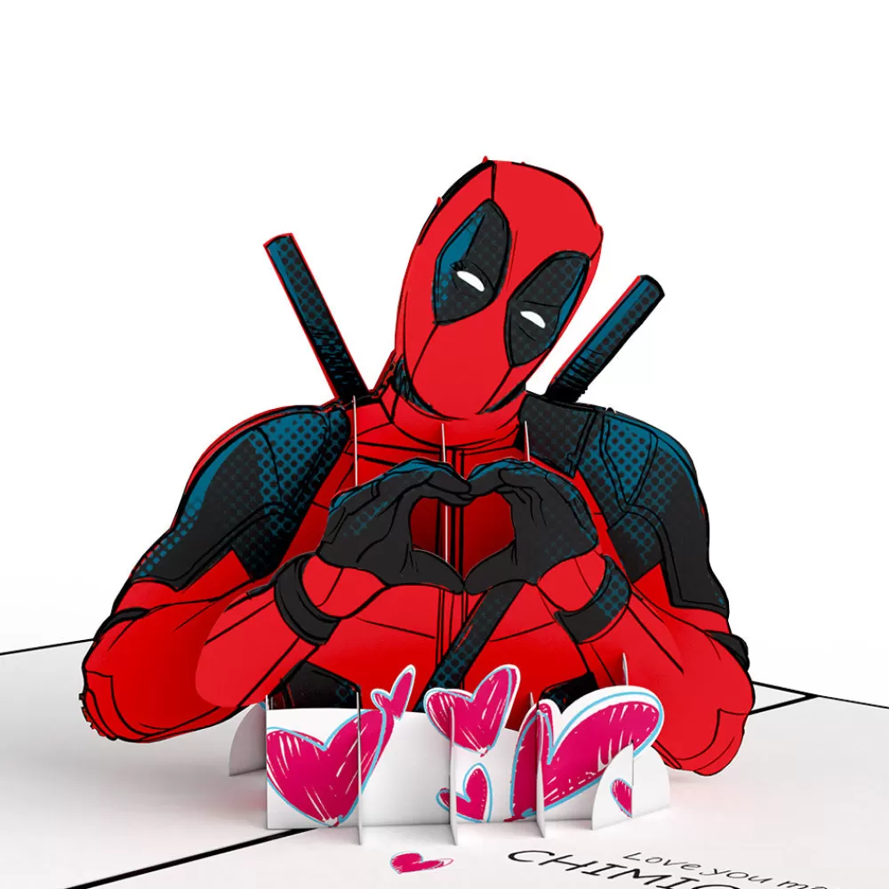 Lovepop Greeting Cards | Valentine'S Day 2/14 | Marvel’s Deadpool Secret Admirer Valentine’s Day Pop-Up Card