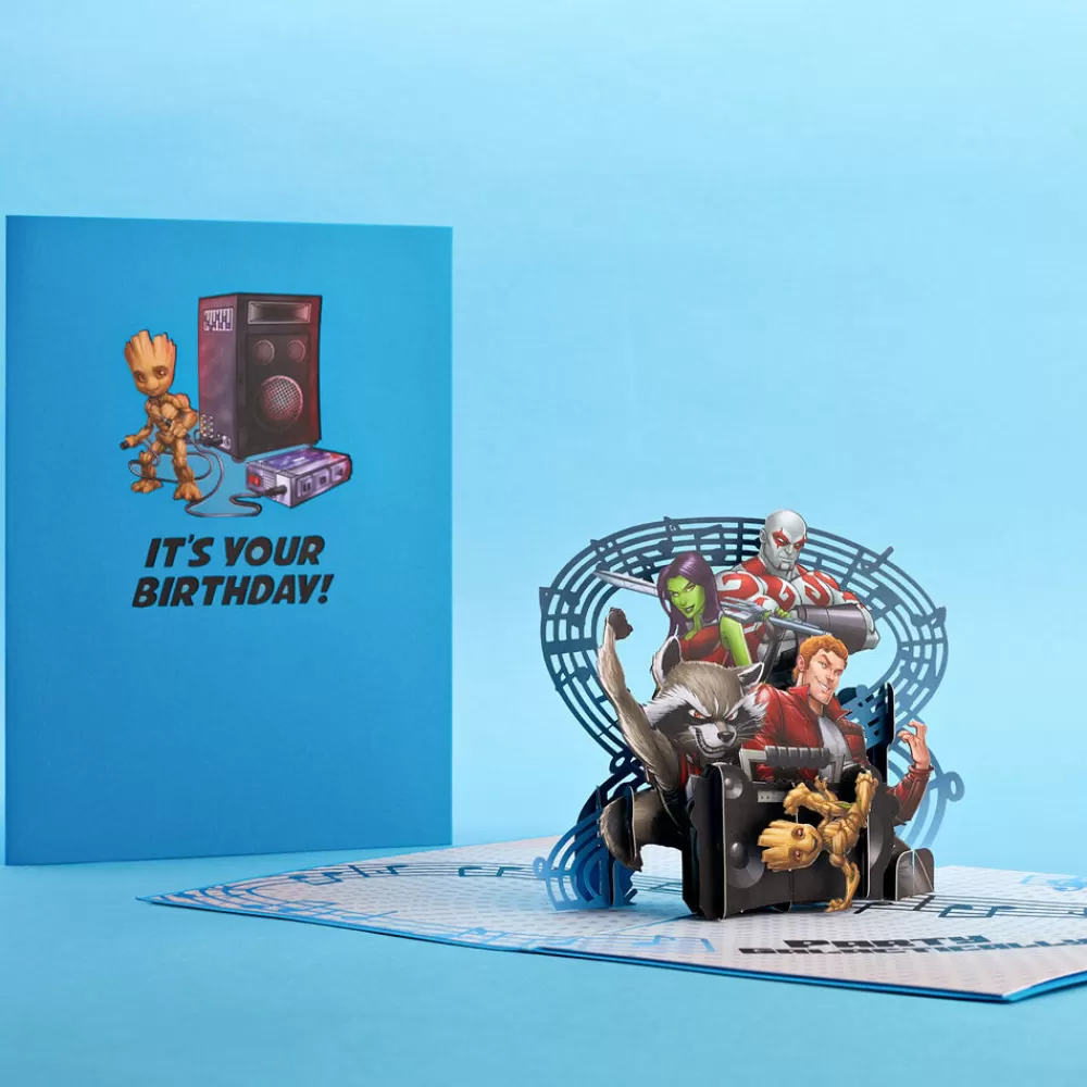 Lovepop Greeting Cards | Birthday | Marvel's Guardians of the Galaxy Galactic Birthday Pop-Up Card