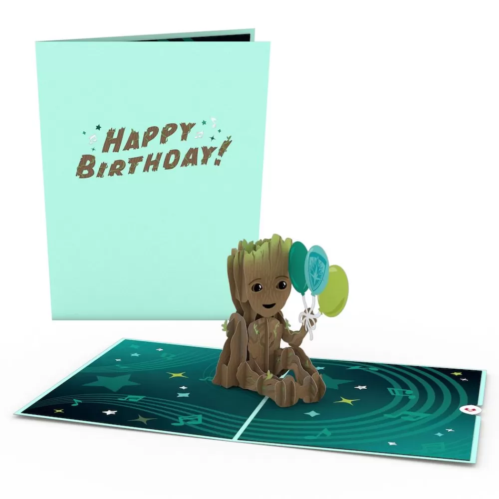 Lovepop Birthday | Kids | Marvel's Guardians of the Galaxy Groot Birthday Pop-Up Card