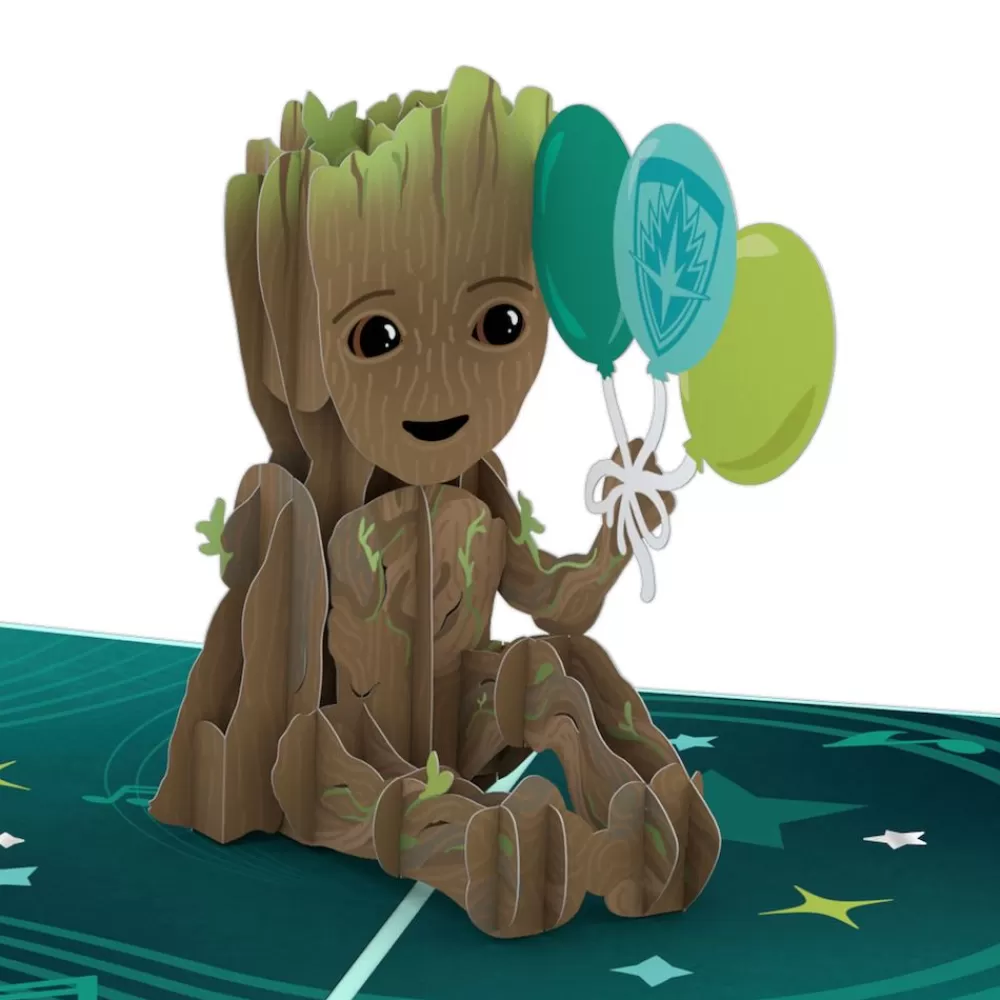 Lovepop Birthday | Kids | Marvel's Guardians of the Galaxy Groot Birthday Pop-Up Card