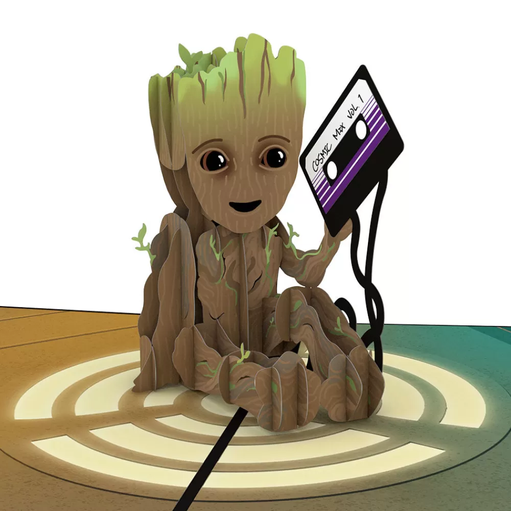 Lovepop Birthday | Just Because | Marvel’s Guardians Of The Galaxy I Am Groot! Pop-Up Card