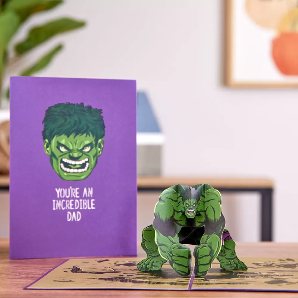 Lovepop Father'S Day 6/15 | Dad | Marvel's Hulk: Incredible Dad Pop-Up Card