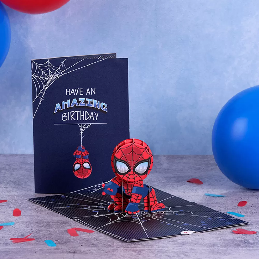 Lovepop Greeting Cards | Birthday | Marvel's Spider-Man Amazing Birthday Pop-Up Card