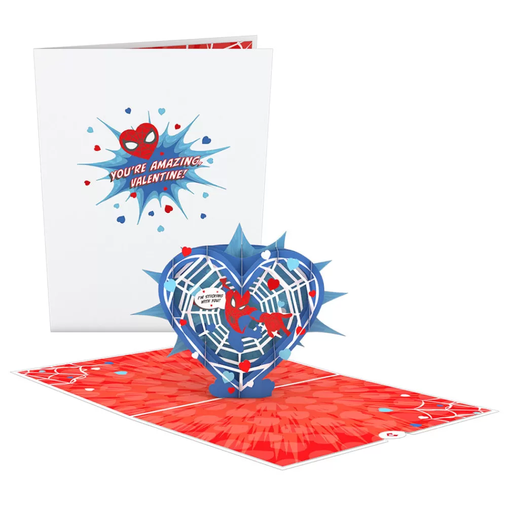 Lovepop Pop-Up Bouquets | Card & Gift Bundles | Marvel's Spider-Man Amazing Valentine Bundle