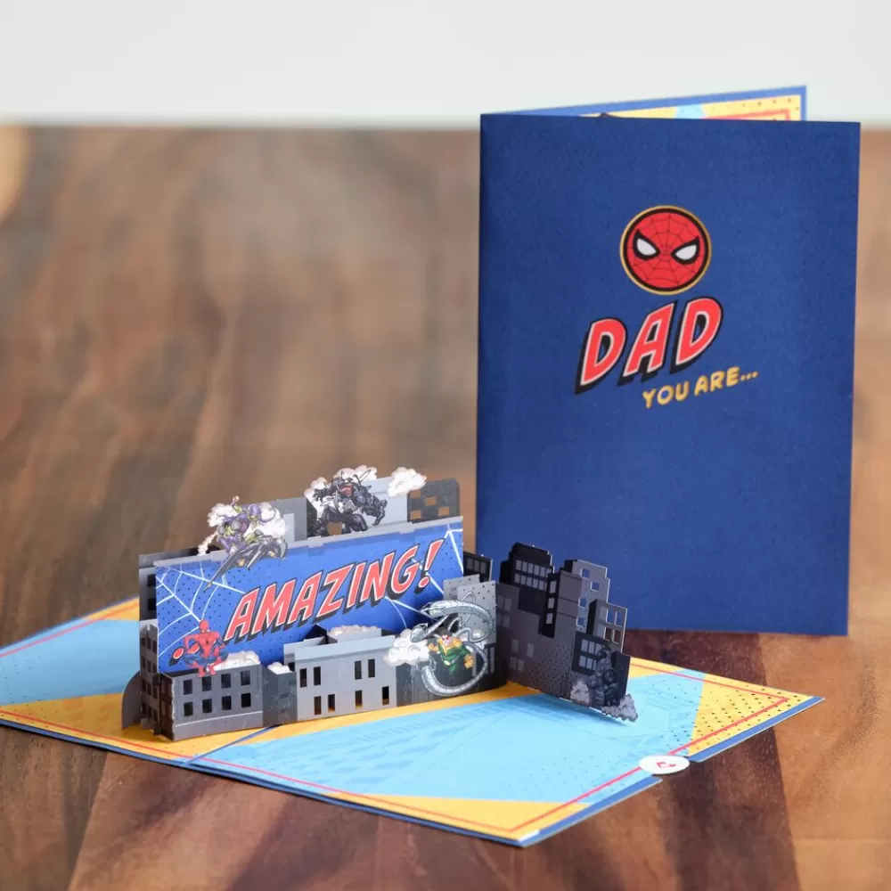 Lovepop Father'S Day 6/15 | Dad | Marvel’s Spider-Man Beyond Amazing Dad Pop-Up Card