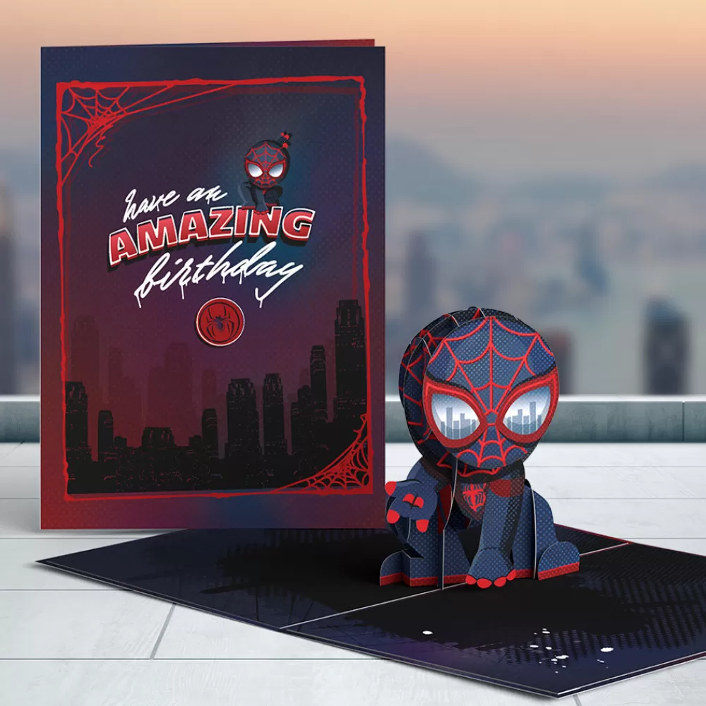 Lovepop Birthday | Marvel | Marvel's Spider-Man Miles Morales Birthday Pop-Up Card