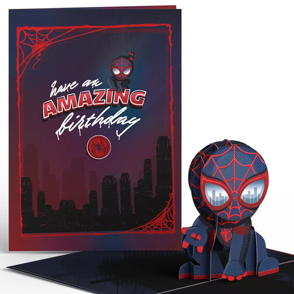 Lovepop Birthday | Marvel | Marvel's Spider-Man Miles Morales Birthday Pop-Up Card