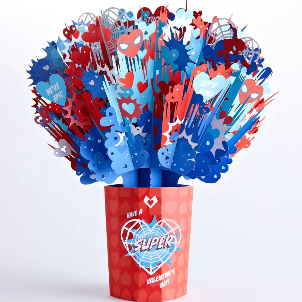 Lovepop Pop-Up Bouquets | Valentine'S Day 2/14 | Marvel's Spider-Man Super Valentine's Day Bouquet