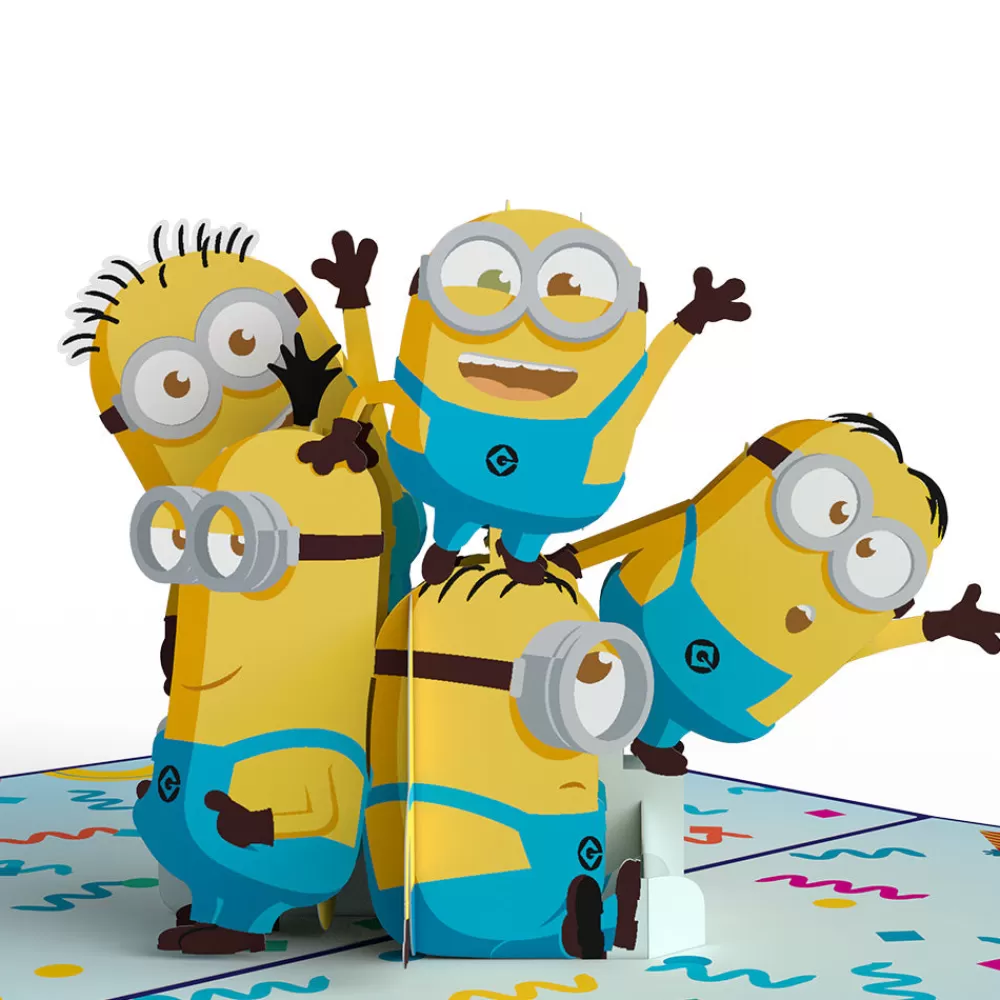 Lovepop Greeting Cards | Birthday | Minions Bello Birthday! Pop-Up Card