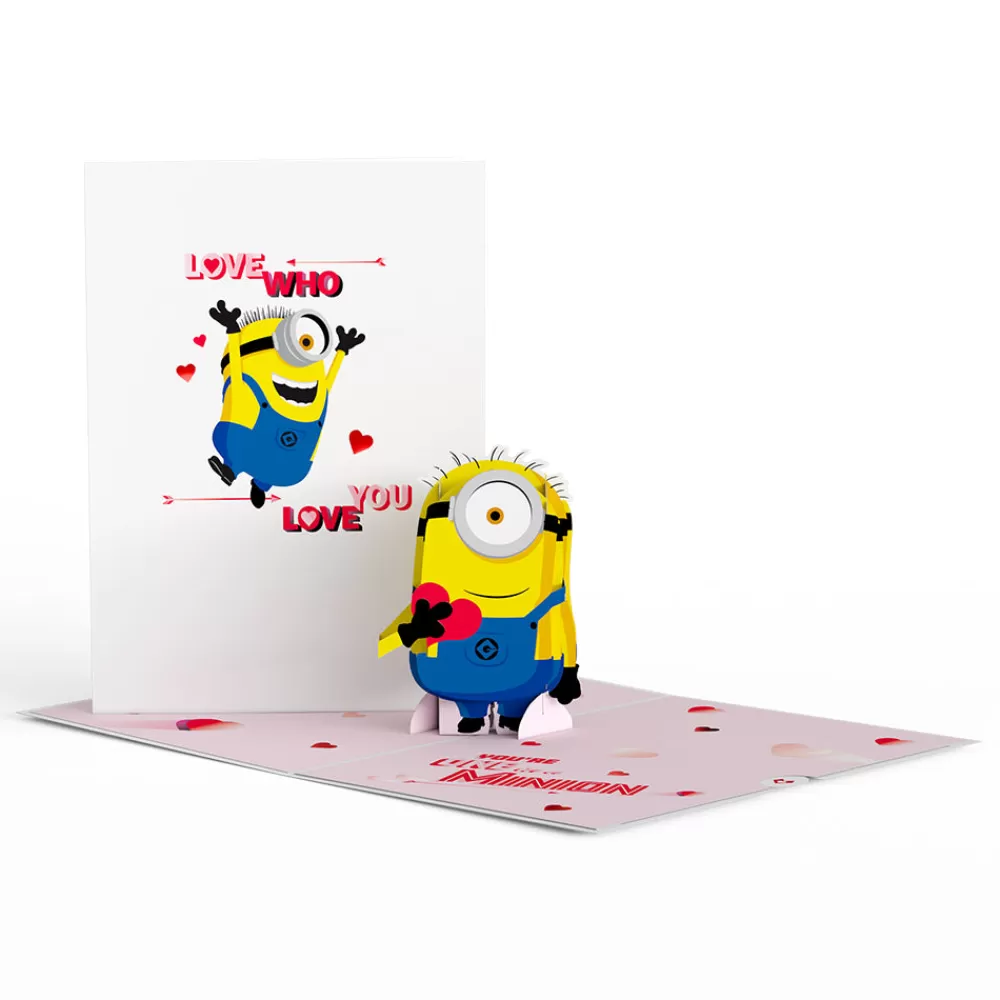 Lovepop Valentine'S Day 2/14 | Kids | Minions Eye Love You Pop-Up Card