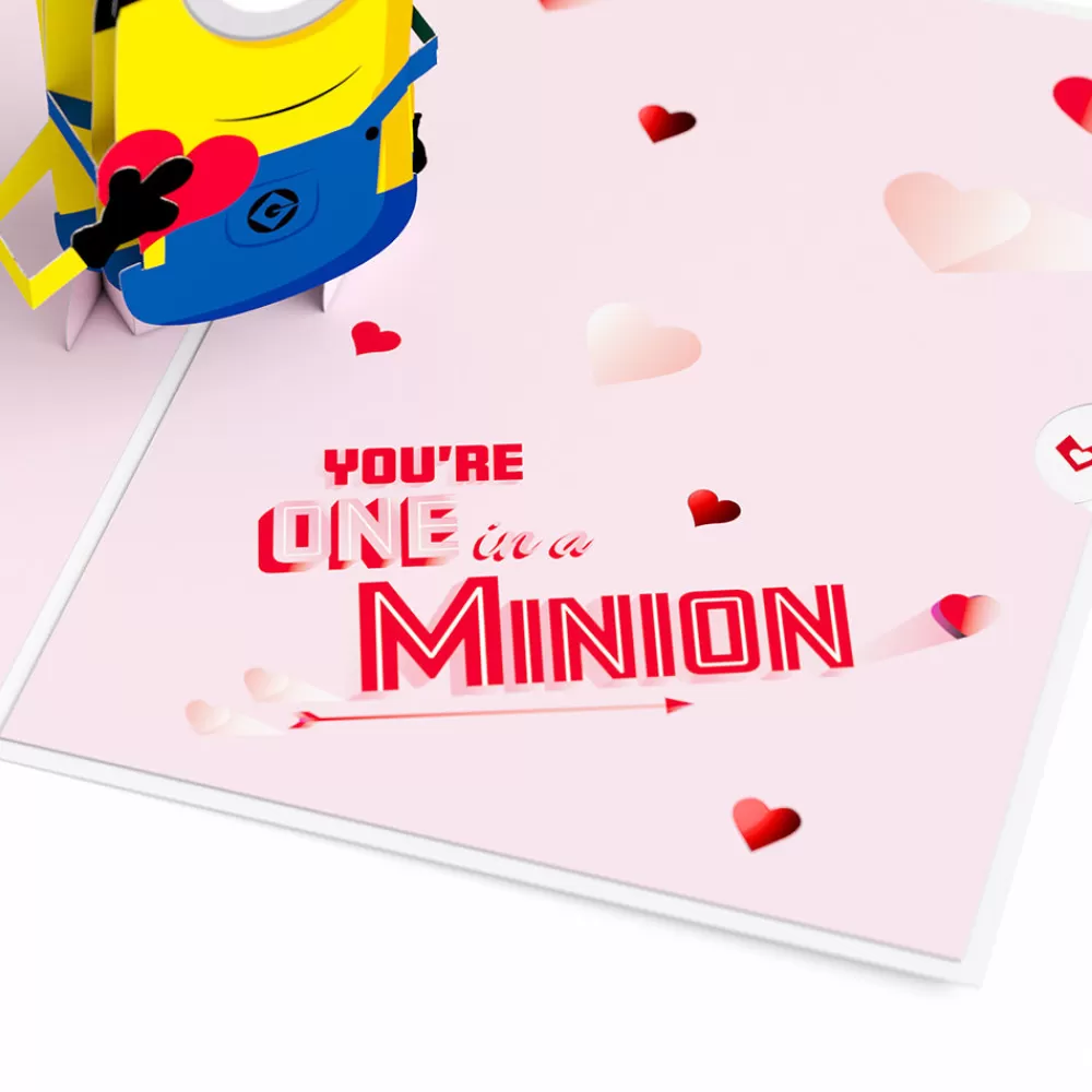 Lovepop Valentine'S Day 2/14 | Kids | Minions Eye Love You Pop-Up Card