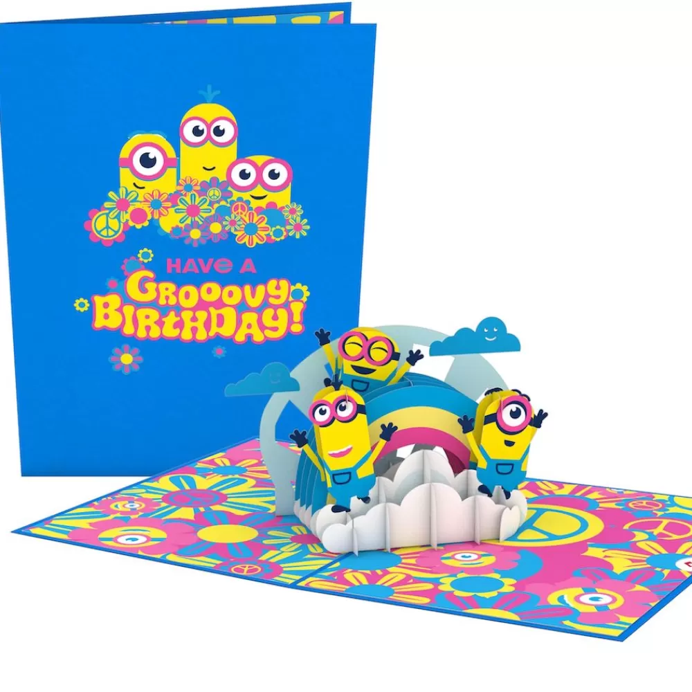 Lovepop Birthday | Kids | Minions Groovy Birthday Pop-Up Card