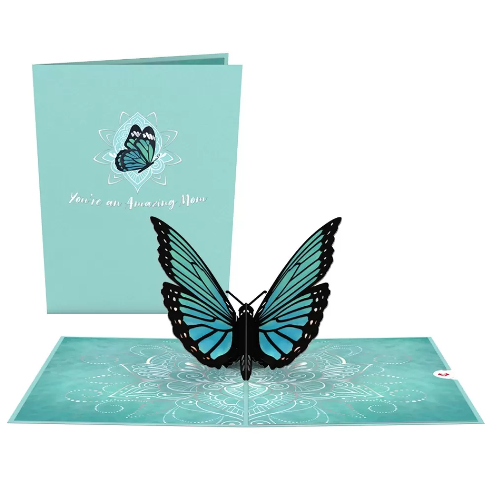 Lovepop Greeting Cards | Mother'S Day 5/11 | Mother's Blue Morpho Pop-Up Card