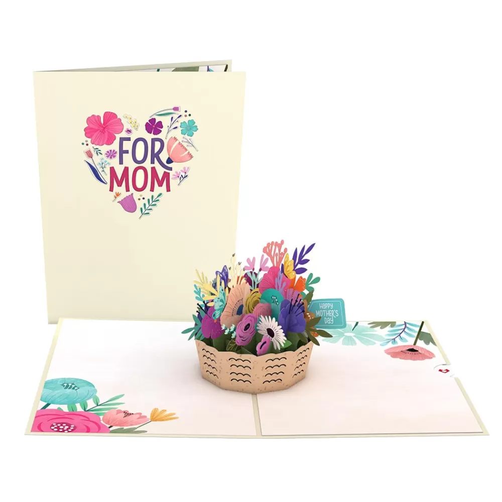 Lovepop Greeting Cards | Mother'S Day 5/11 | Mother's Day Basket Pop-Up Card