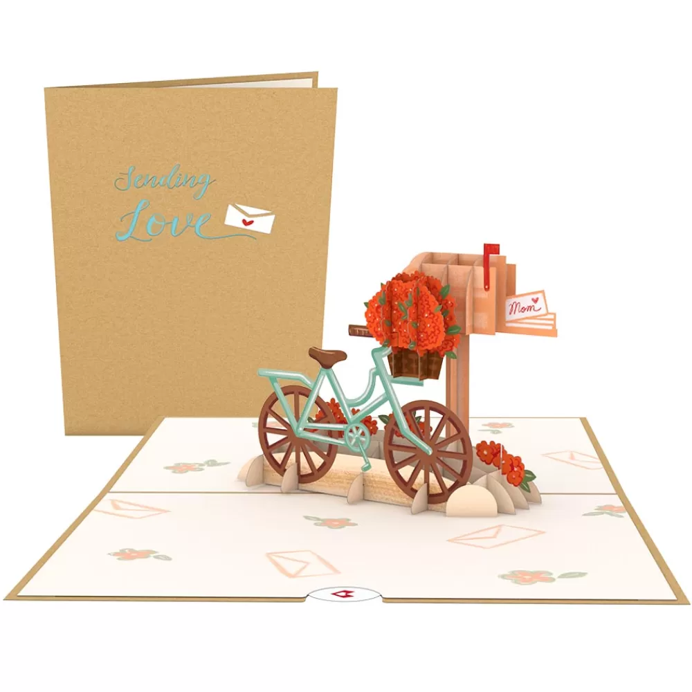 Lovepop Greeting Cards | International Women'S Day 3/8 | Mother's Day Bicycle Pop-Up Card