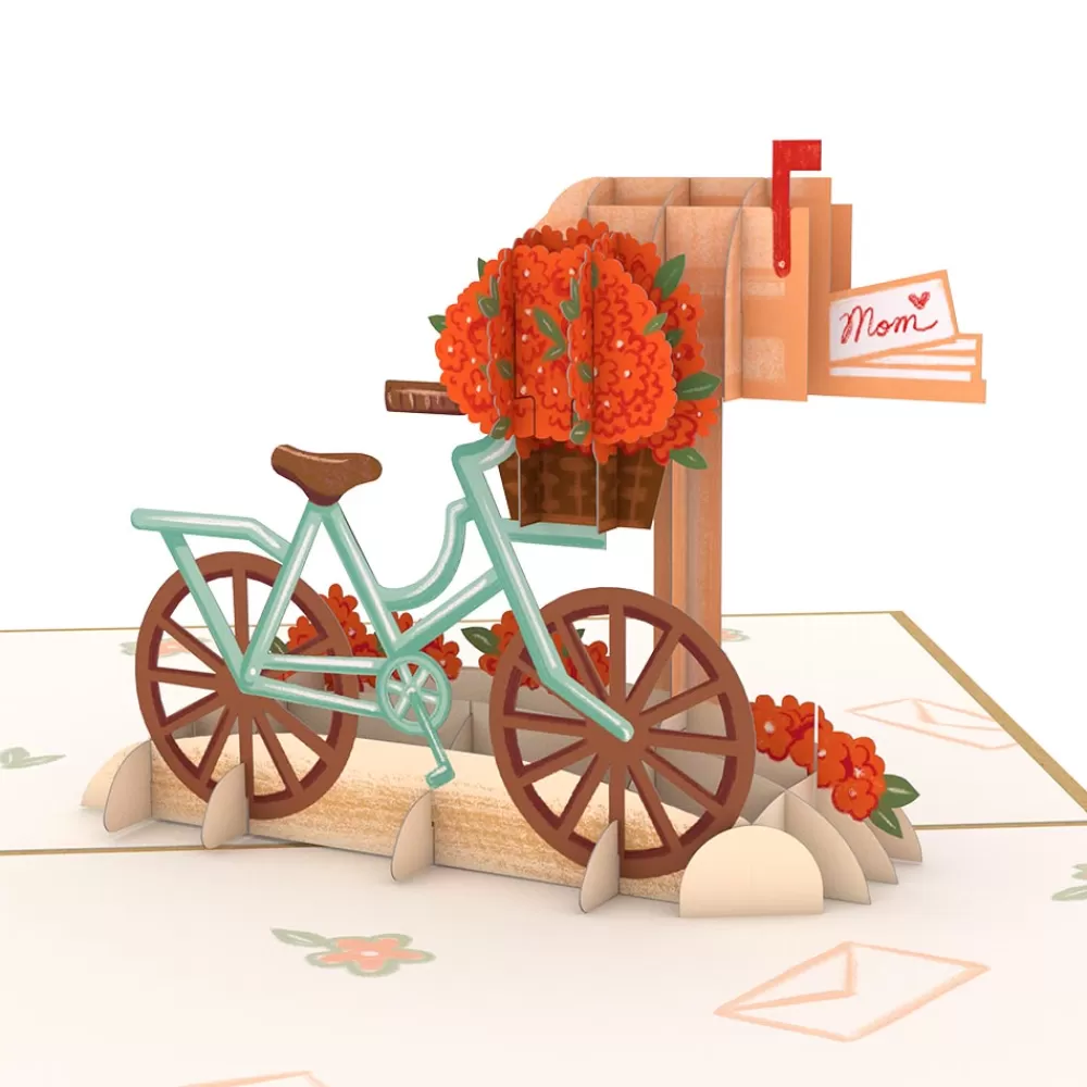 Lovepop Greeting Cards | International Women'S Day 3/8 | Mother's Day Bicycle Pop-Up Card