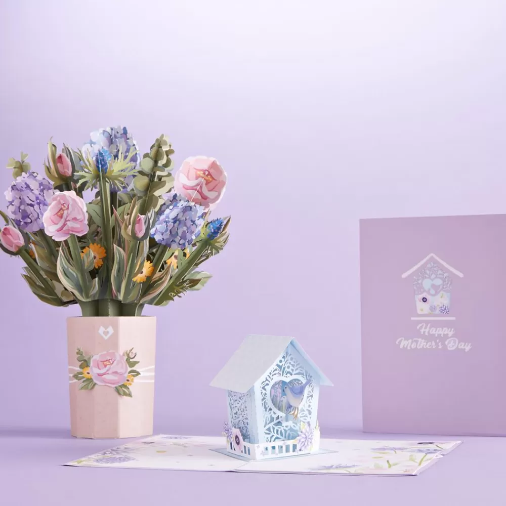 Lovepop Card & Gift Bundles | Mother'S Day 5/11 | Mother’s Day Birdhouse Hydrangea Bundle