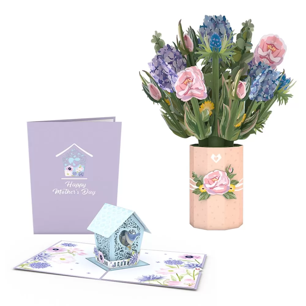 Lovepop Card & Gift Bundles | Mother'S Day 5/11 | Mother’s Day Birdhouse Hydrangea Bundle