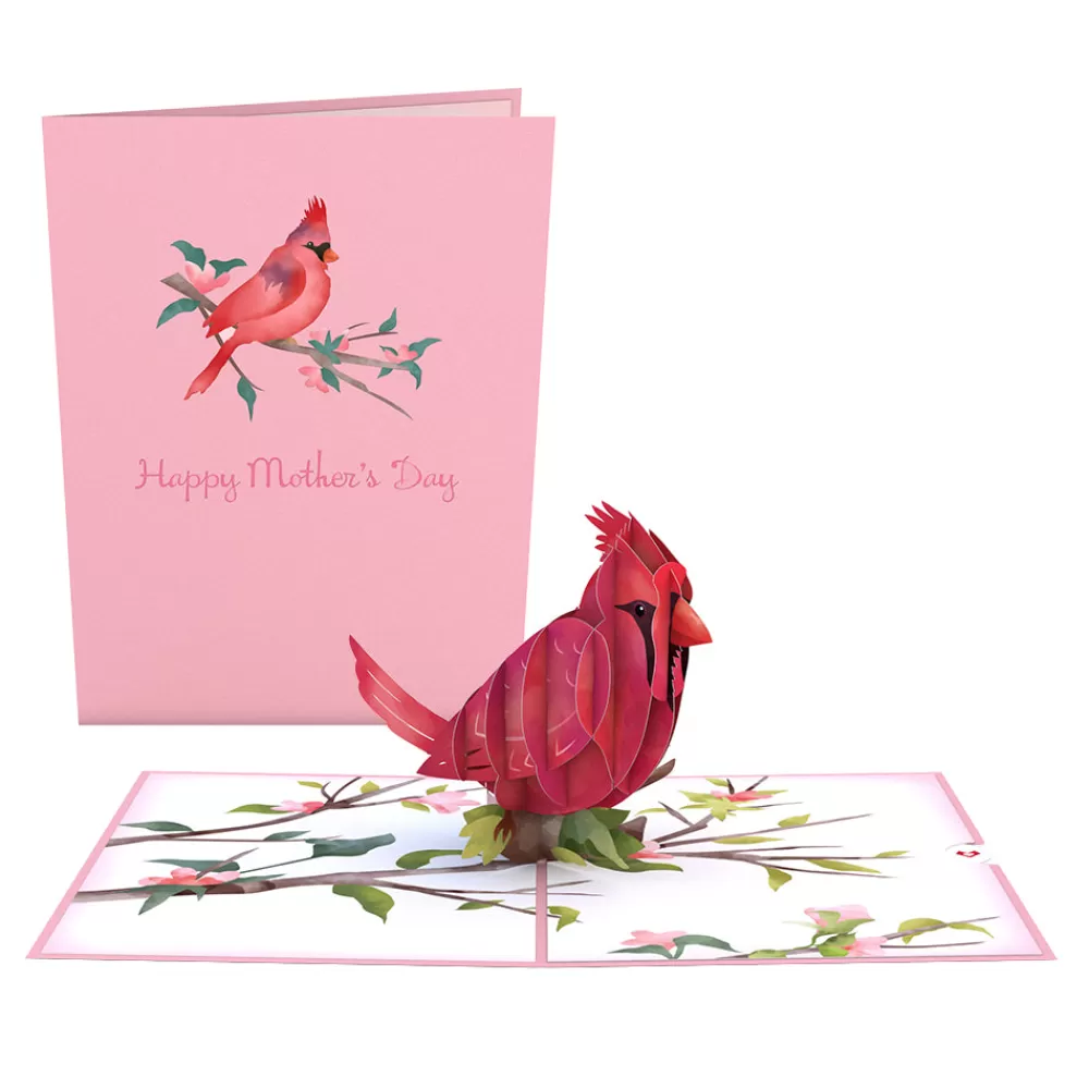 Lovepop Greeting Cards | Mother'S Day 5/11 | Mother's Day Cardinal Pop-Up Card