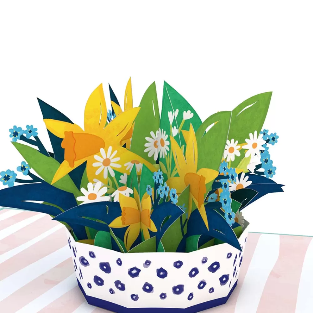 Lovepop Greeting Cards | Mother'S Day 5/11 | Mother's Day Daffodil Basket Pop-Up Card