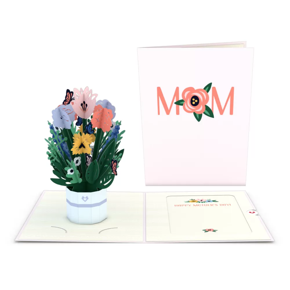 Lovepop Pop-Up Bouquets | Mother'S Day 5/11 | Mother's Day Flower Basket Card with Mini Bouquet