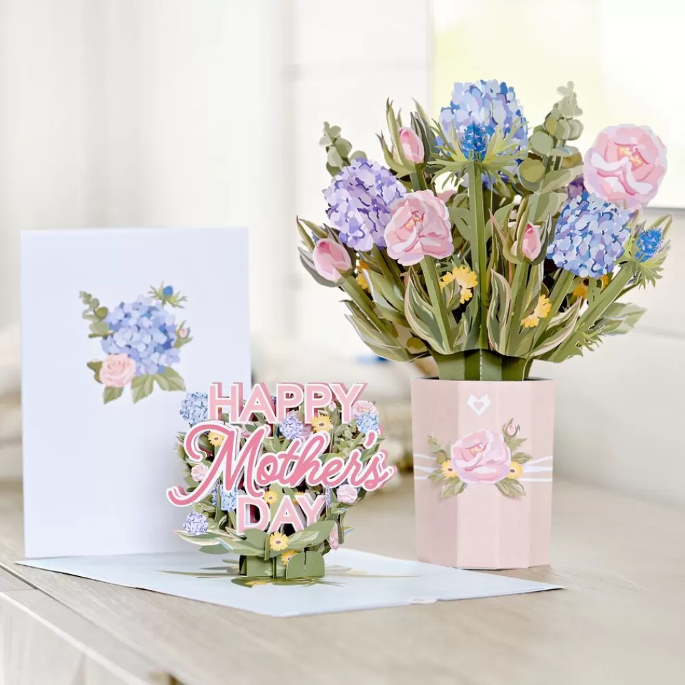 Lovepop Pop-Up Bouquets | Card & Gift Bundles | Mother's Day Hydrangea Bundle