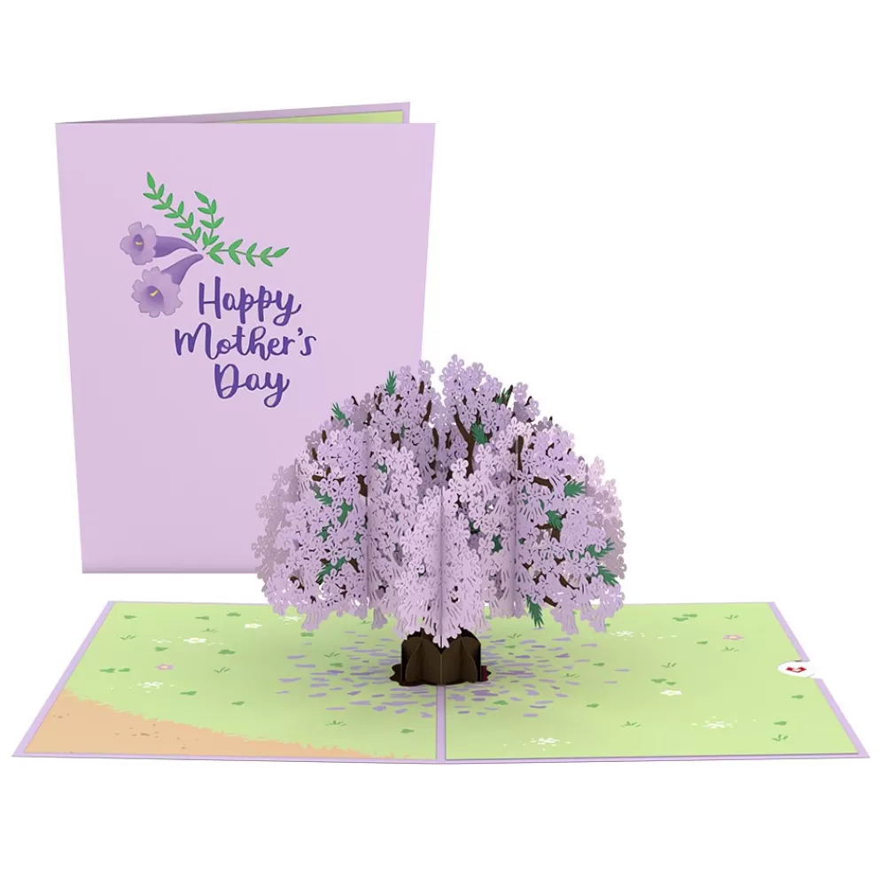 Lovepop Greeting Cards | Mother'S Day 5/11 | Mother's Day Jacaranda Tree Pop-Up Card