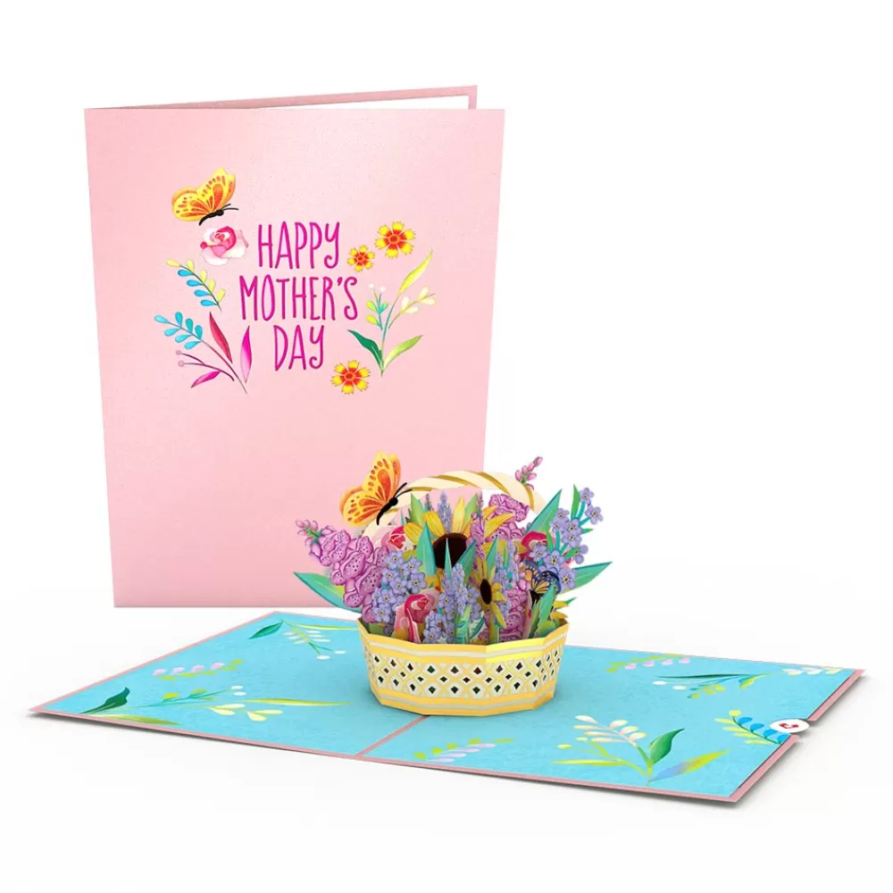 Lovepop Greeting Cards | Mother'S Day 5/11 | Mother's Day Sunflower Basket Pop-Up Card